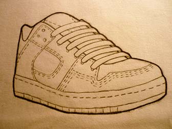 Shoe Drawing
